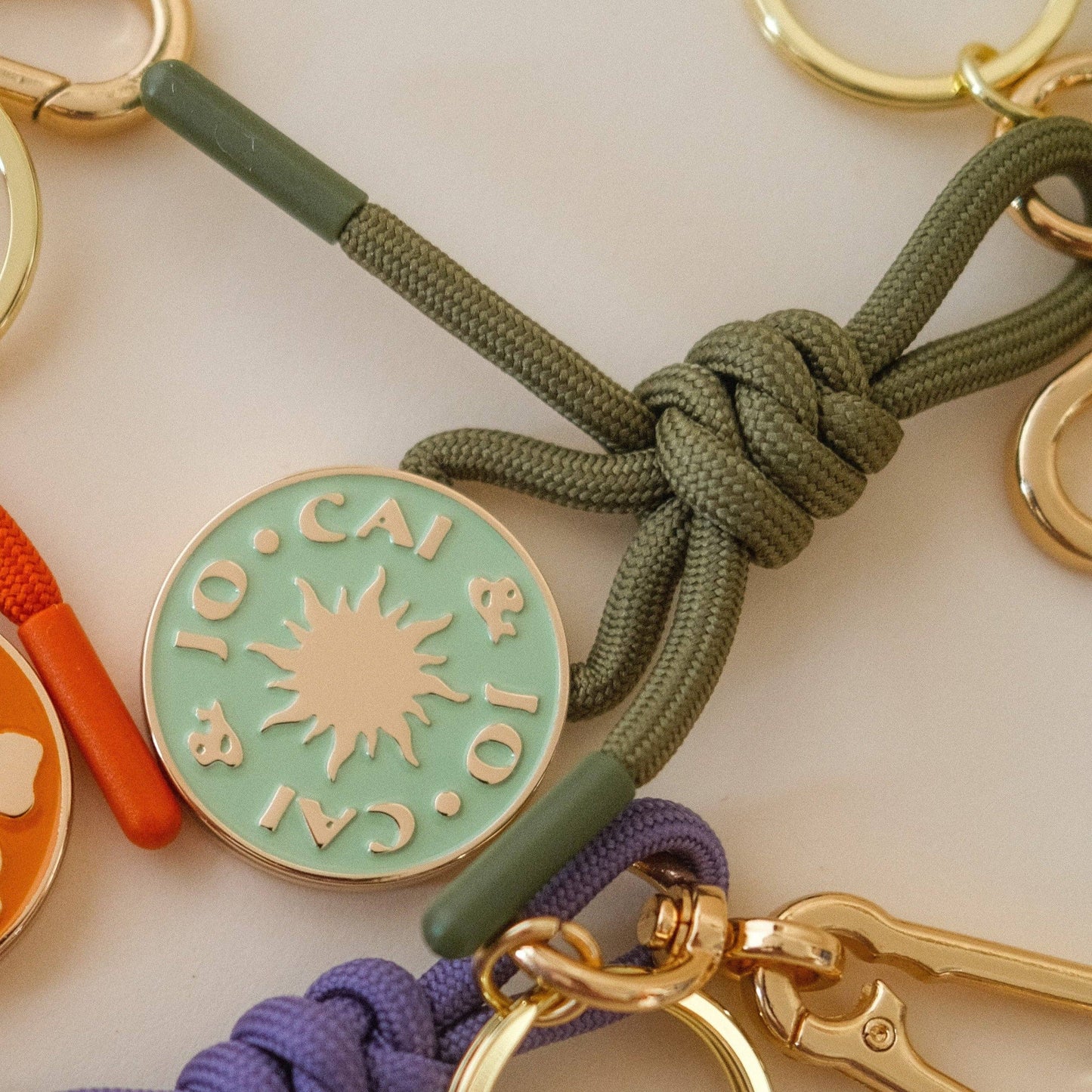 Leaf Bag Charm / Keychain