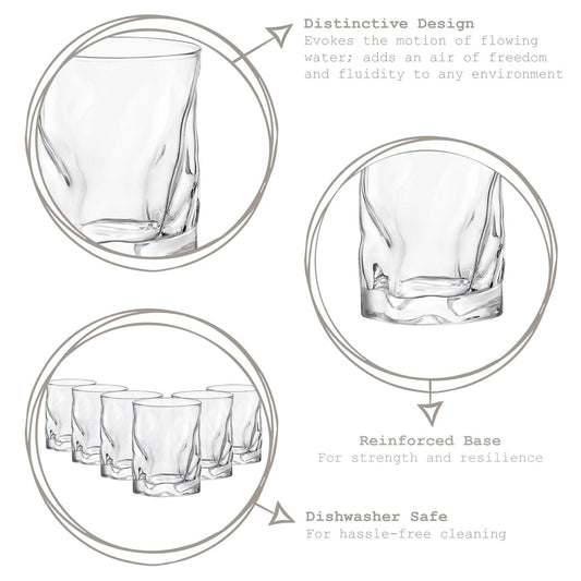 Bormioli Rocco Sorgente Double Old Fashioned Glass - 420ml