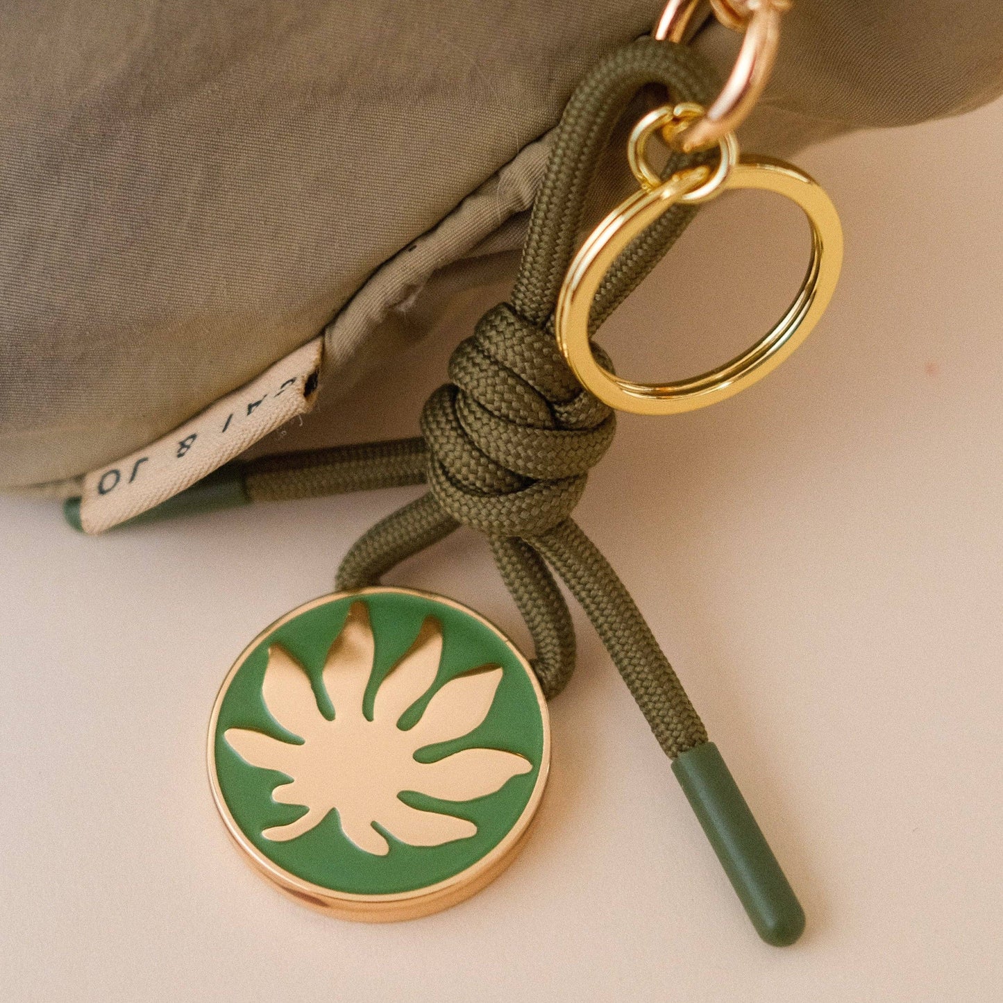 Leaf Bag Charm / Keychain