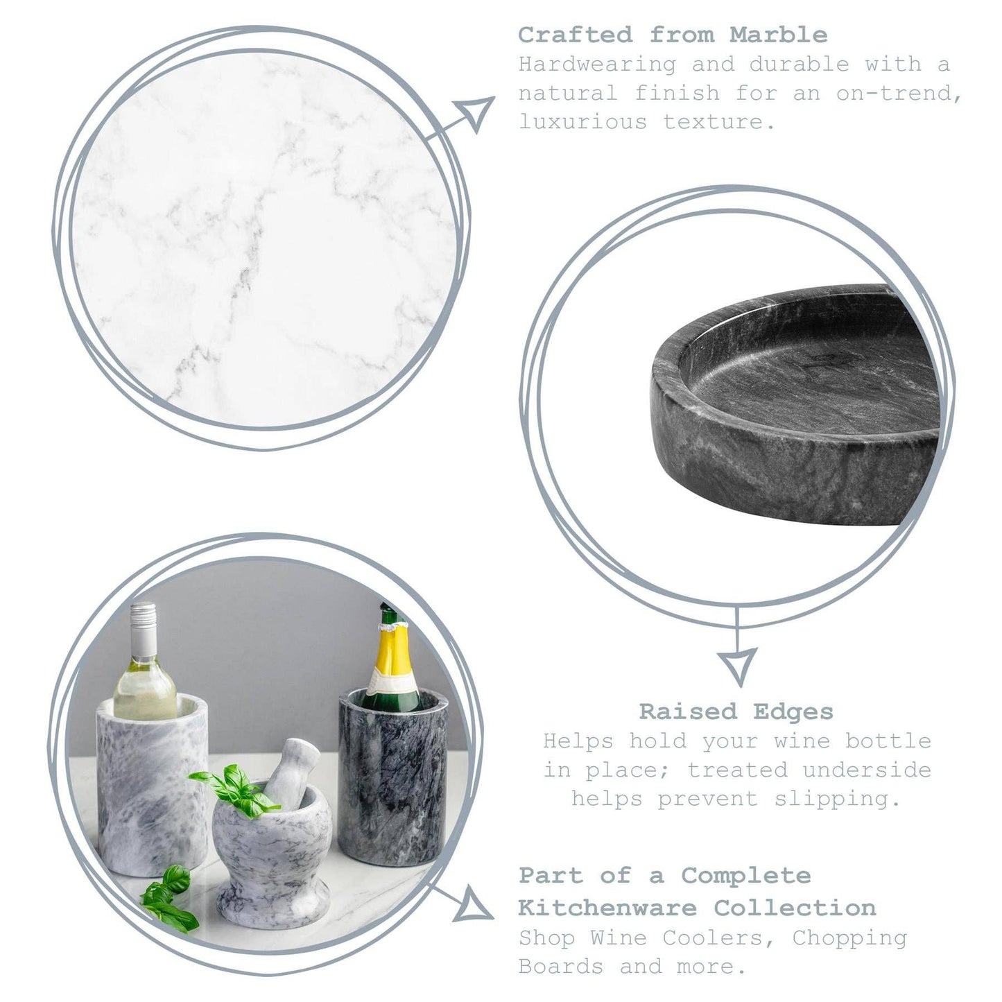 Marble Wine Coaster