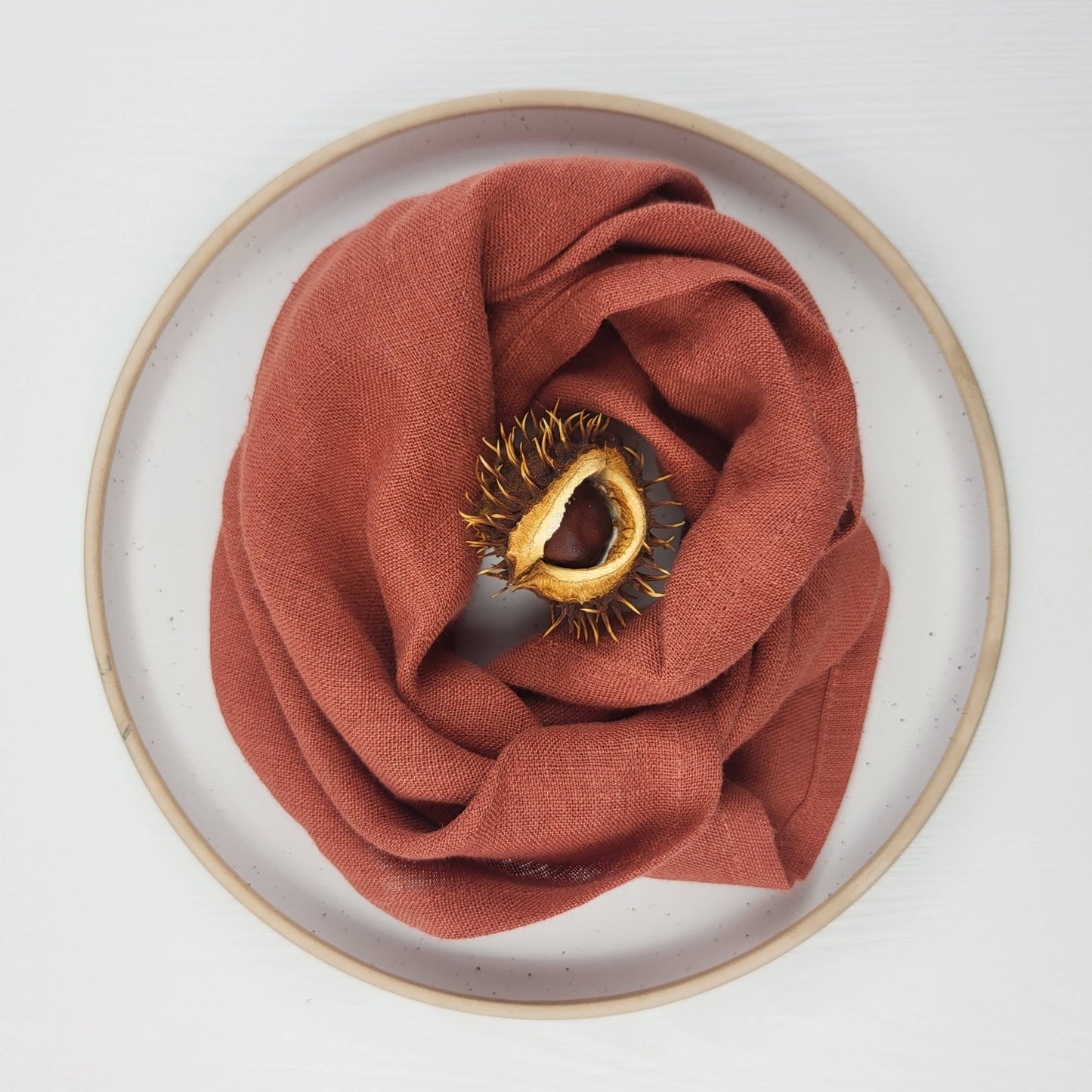 Terracotta Linen Napkins
