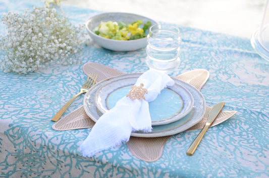 Set of 4 Turtle Napkin Rings
